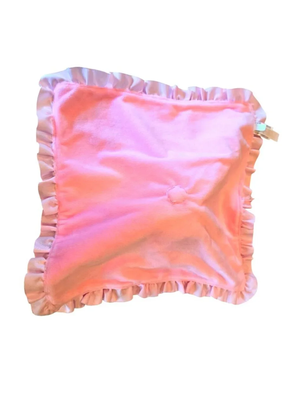 Kids Preferred Thank Goodness for Little Girls Pink Doll Lovey Security Blanket